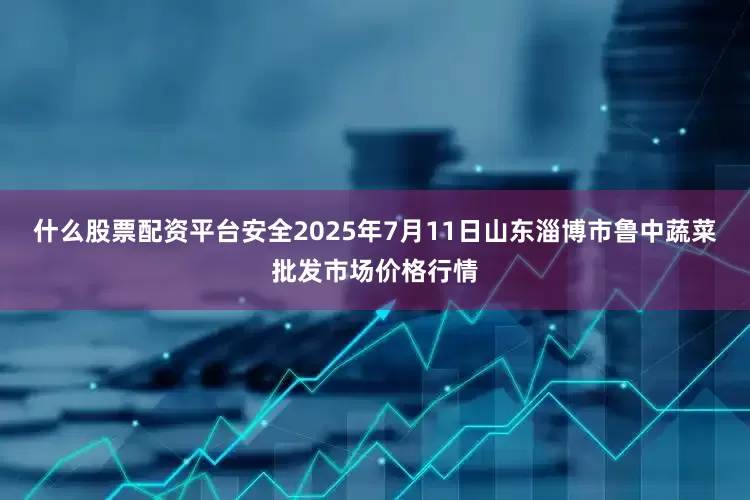 什么股票配资平台安全2025年7月11日山东淄博市鲁中蔬菜批发市场价格行情