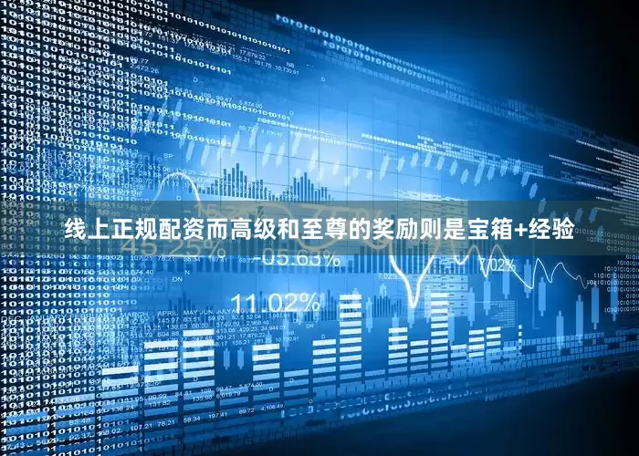 线上正规配资而高级和至尊的奖励则是宝箱+经验