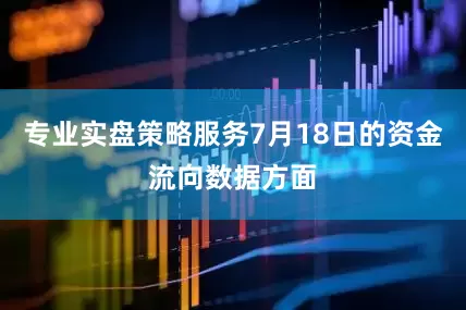 专业实盘策略服务7月18日的资金流向数据方面